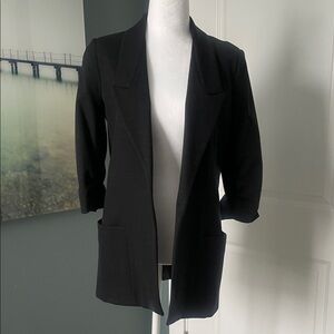 Elizabeth and James Charcoal Gray Blazer